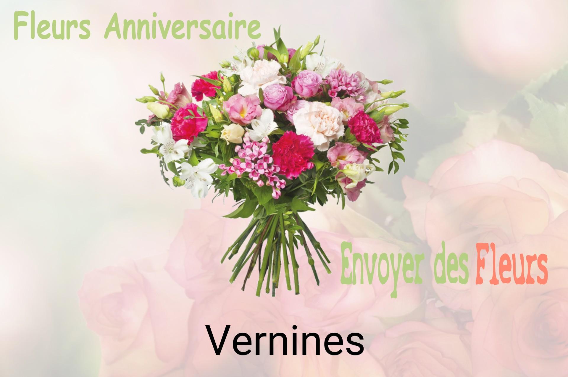 Bouquet de fleurs d’anniversaire livré à Vernines